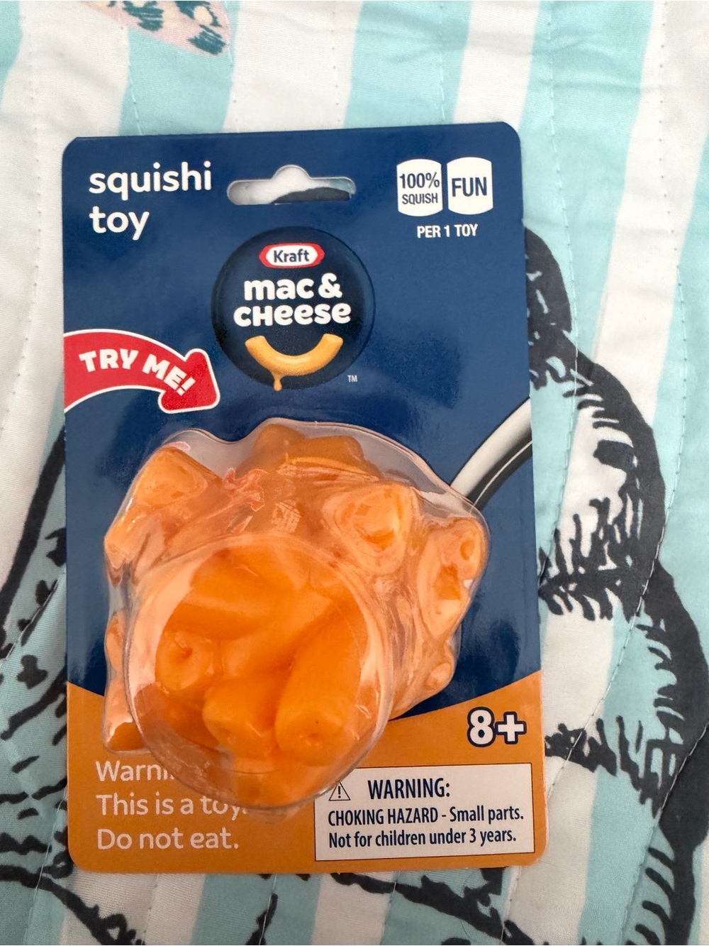 Mac & Cheese Orange Squishi Toy - Kids Sensory Fidget